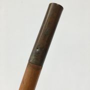 Old wooden oar