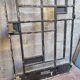 Art Deco period house door in cast iron