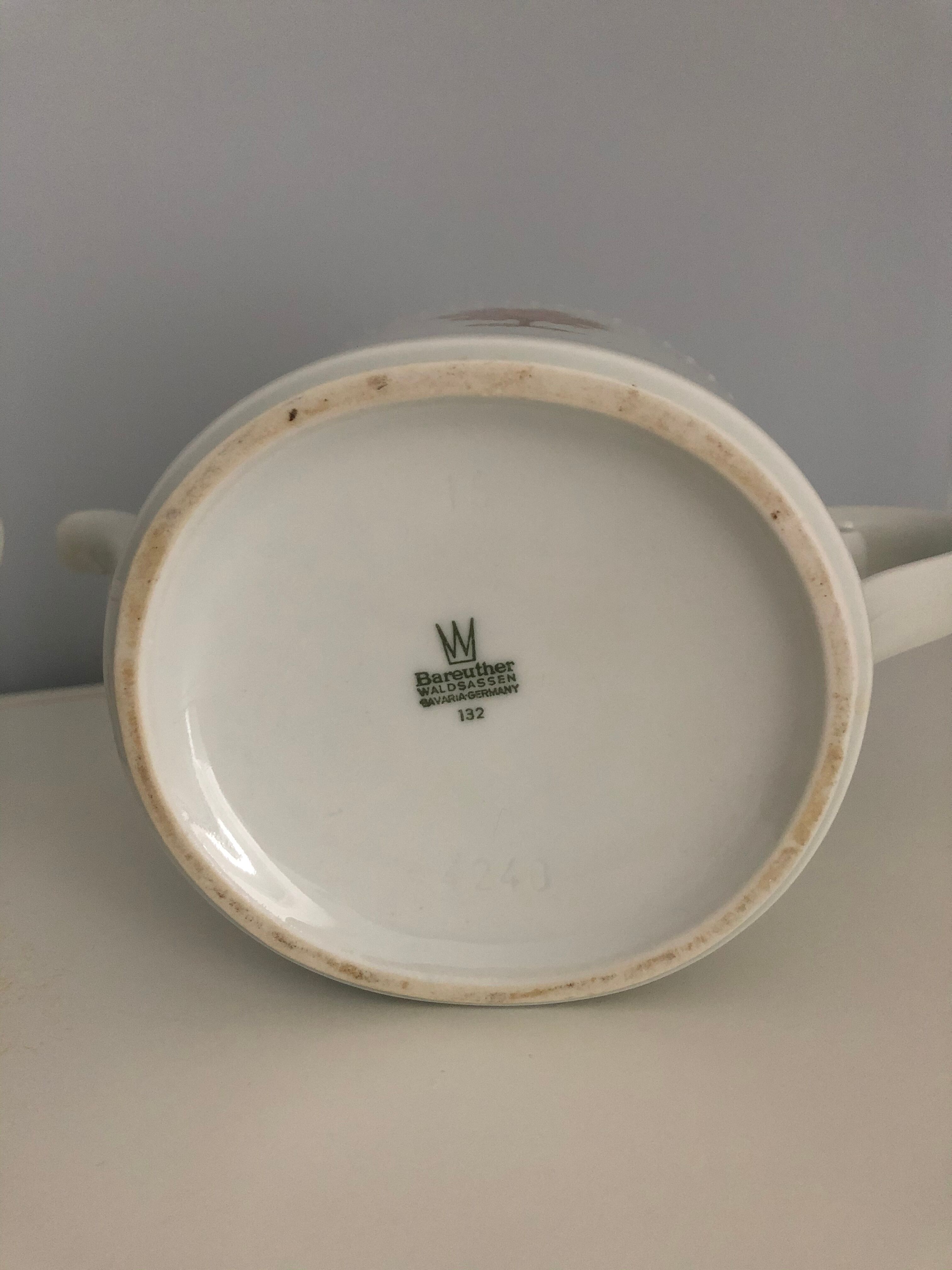 Teapot set and milk pot bareuther waldsassen Bavaria Germany