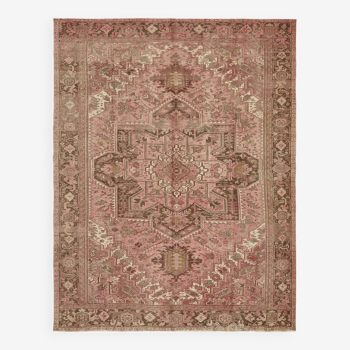 1970s 302 cm x 383 cm beige wool carpet