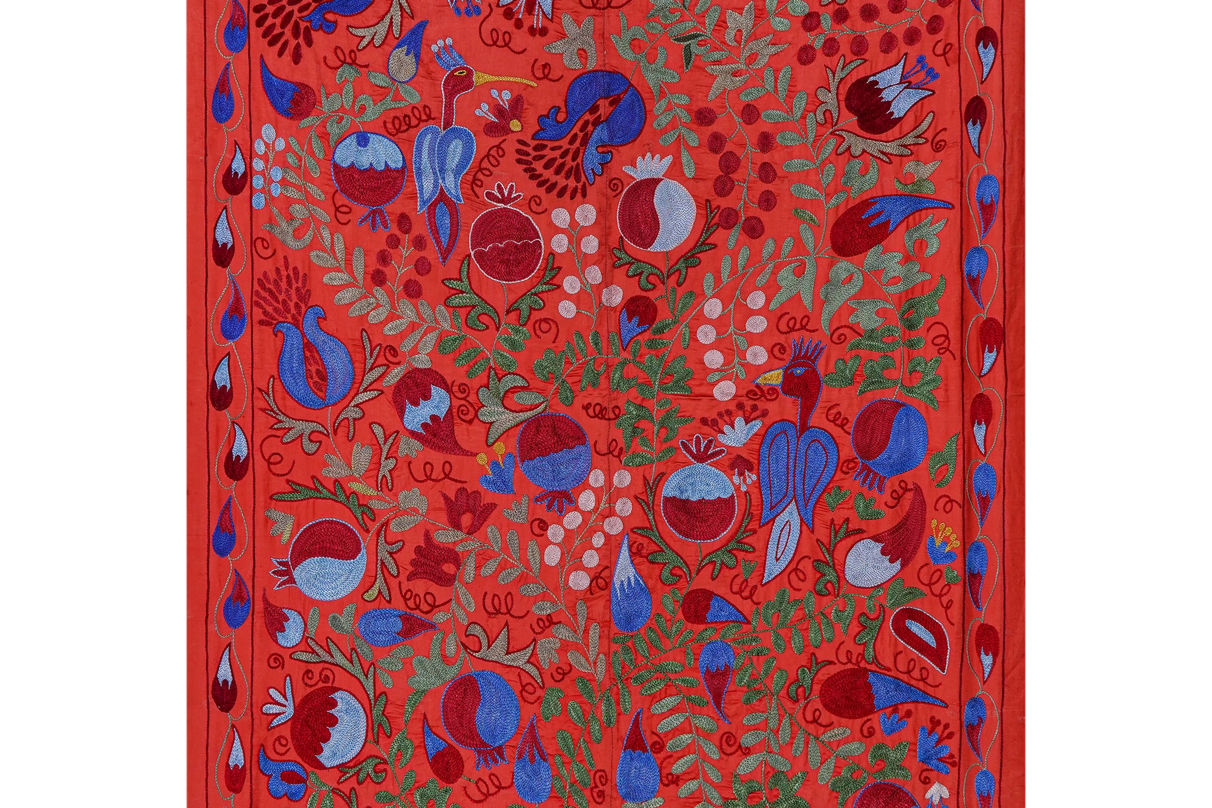 Hand-knotted rug, vintage Turkish rug 103x187 cm