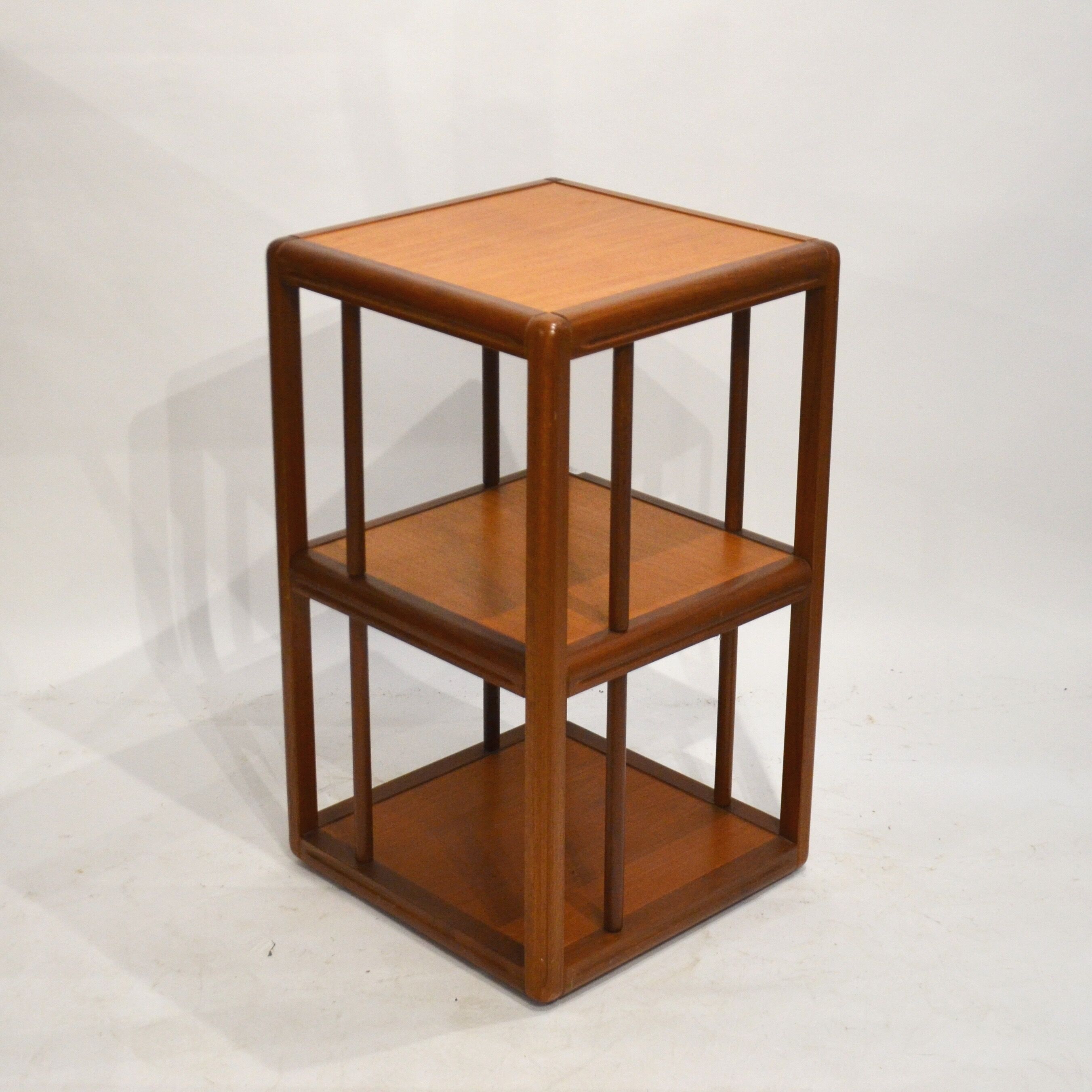 G-Plan english revolving shelf