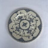 Assiette anglaise bleue