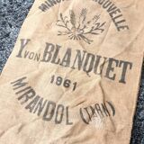 Burlap bag blanquet Tarn