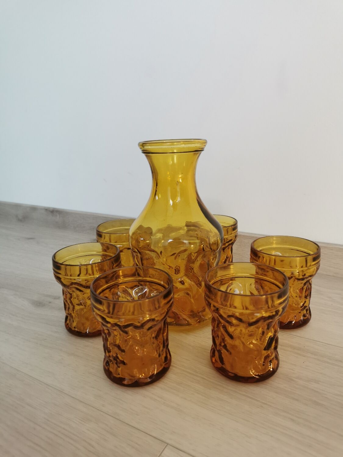 Vintage pitcher and glasses service