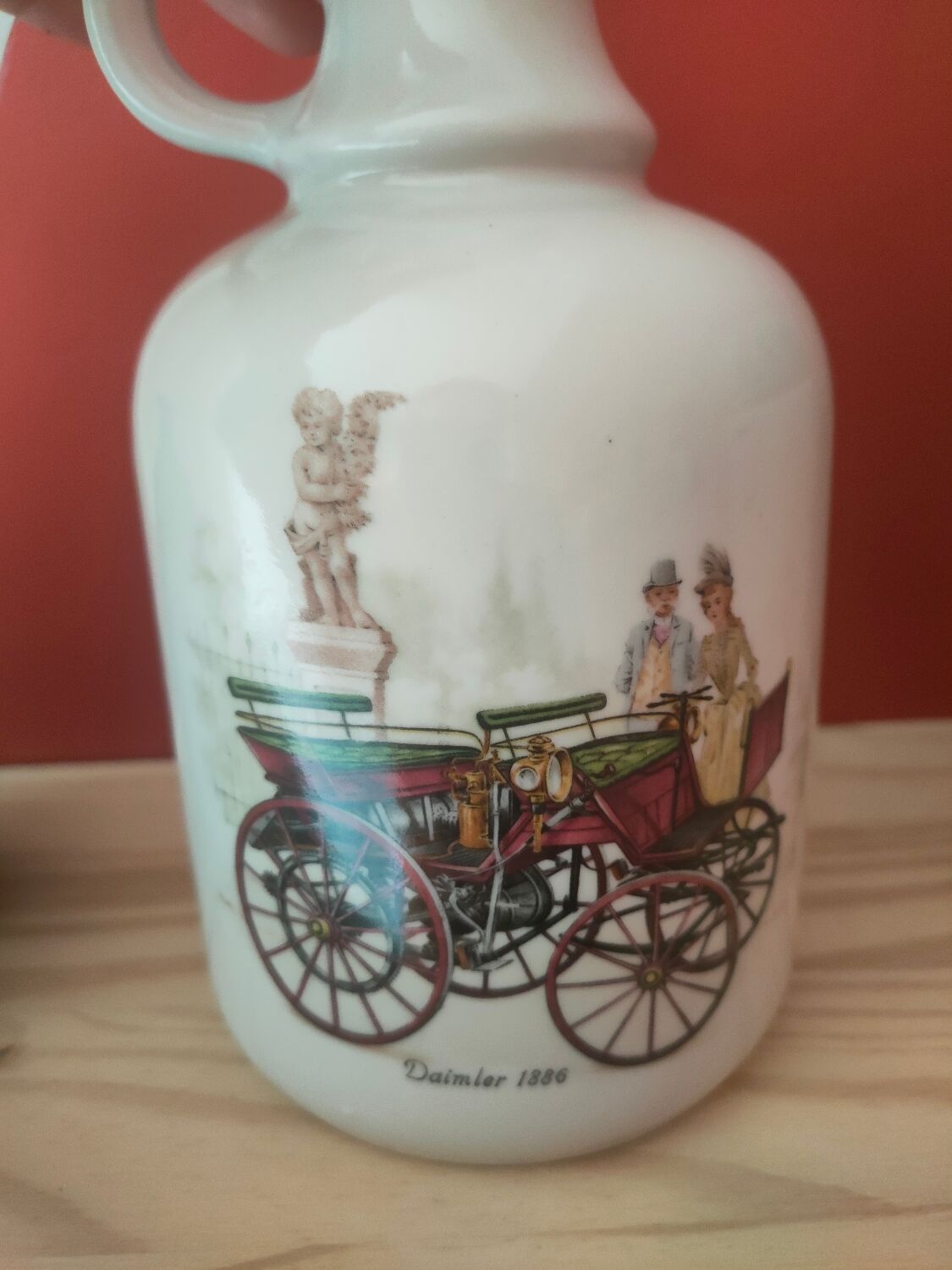 Carafe porcelain antique decorations