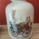 Porcelain carafe with antique decorations