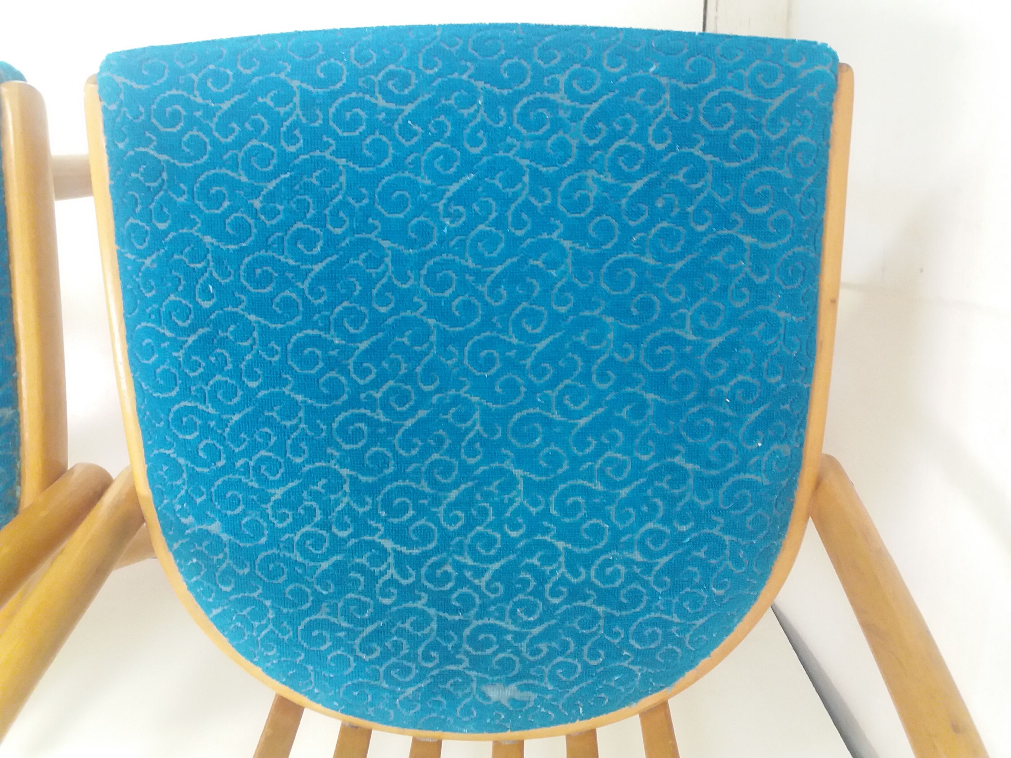 Set of 4 Design retro chair, Antonín Šuman for Ton, Czechoslovakia 1960