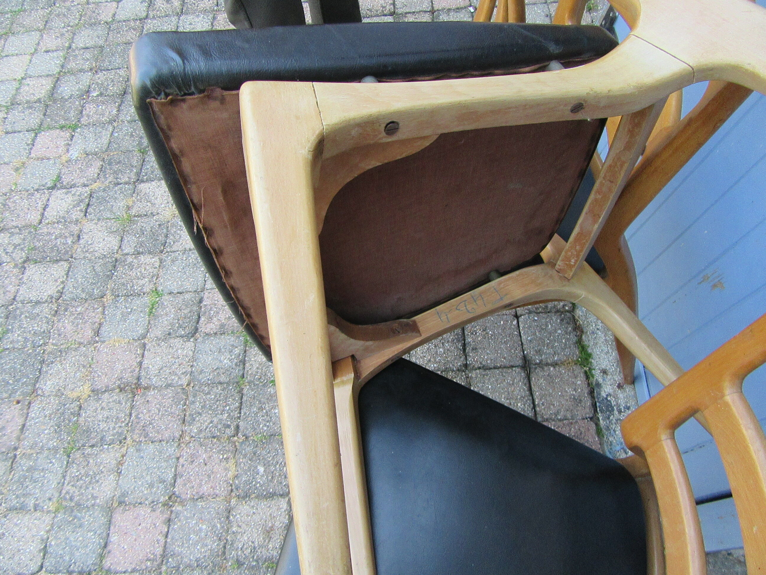 Vintage Scandinavian style chairs