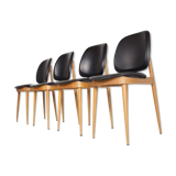Set of 4 chairs Baumann of the 1970s