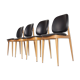 Set of 4 chairs Baumann of the 1970s