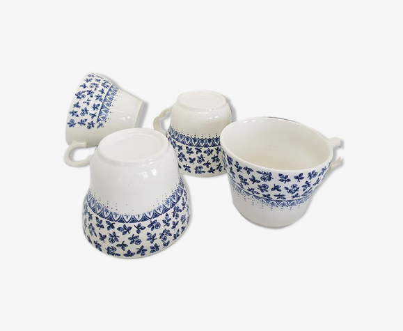 Lot de 4 tasses à café England