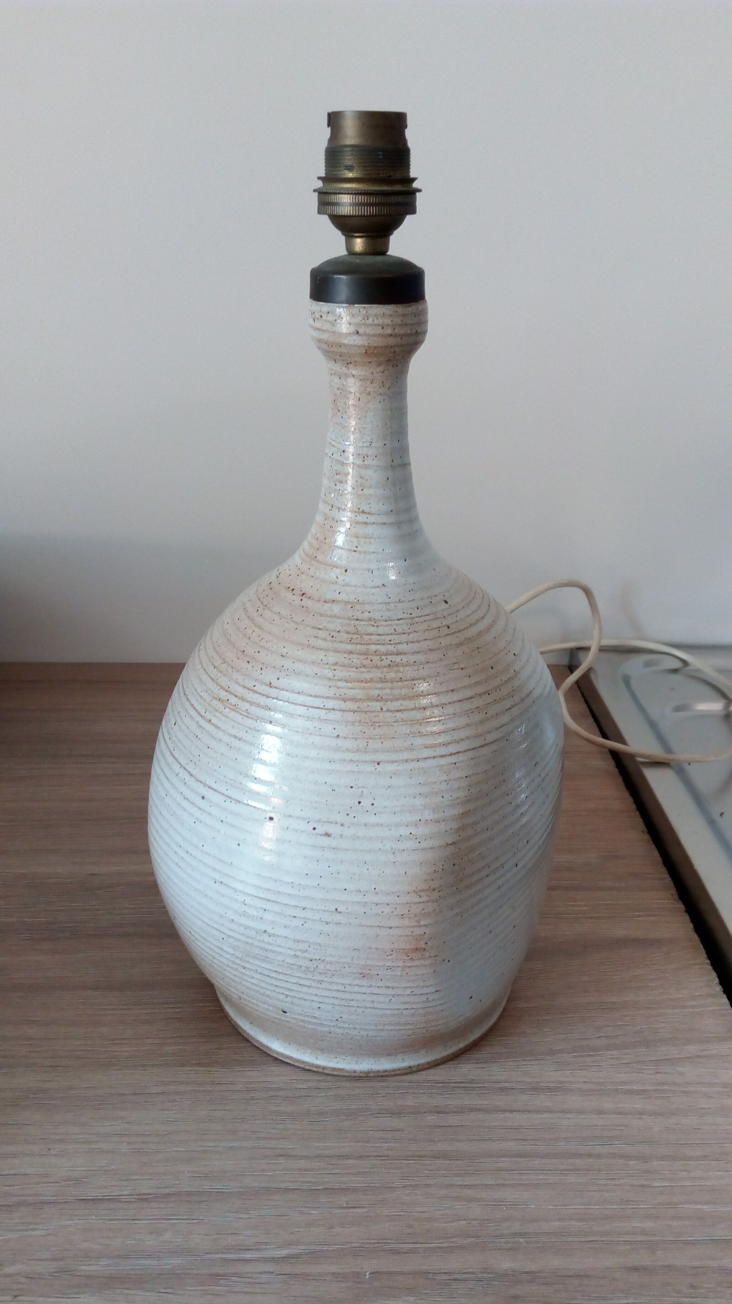 Lamp foot in Grès du Marais