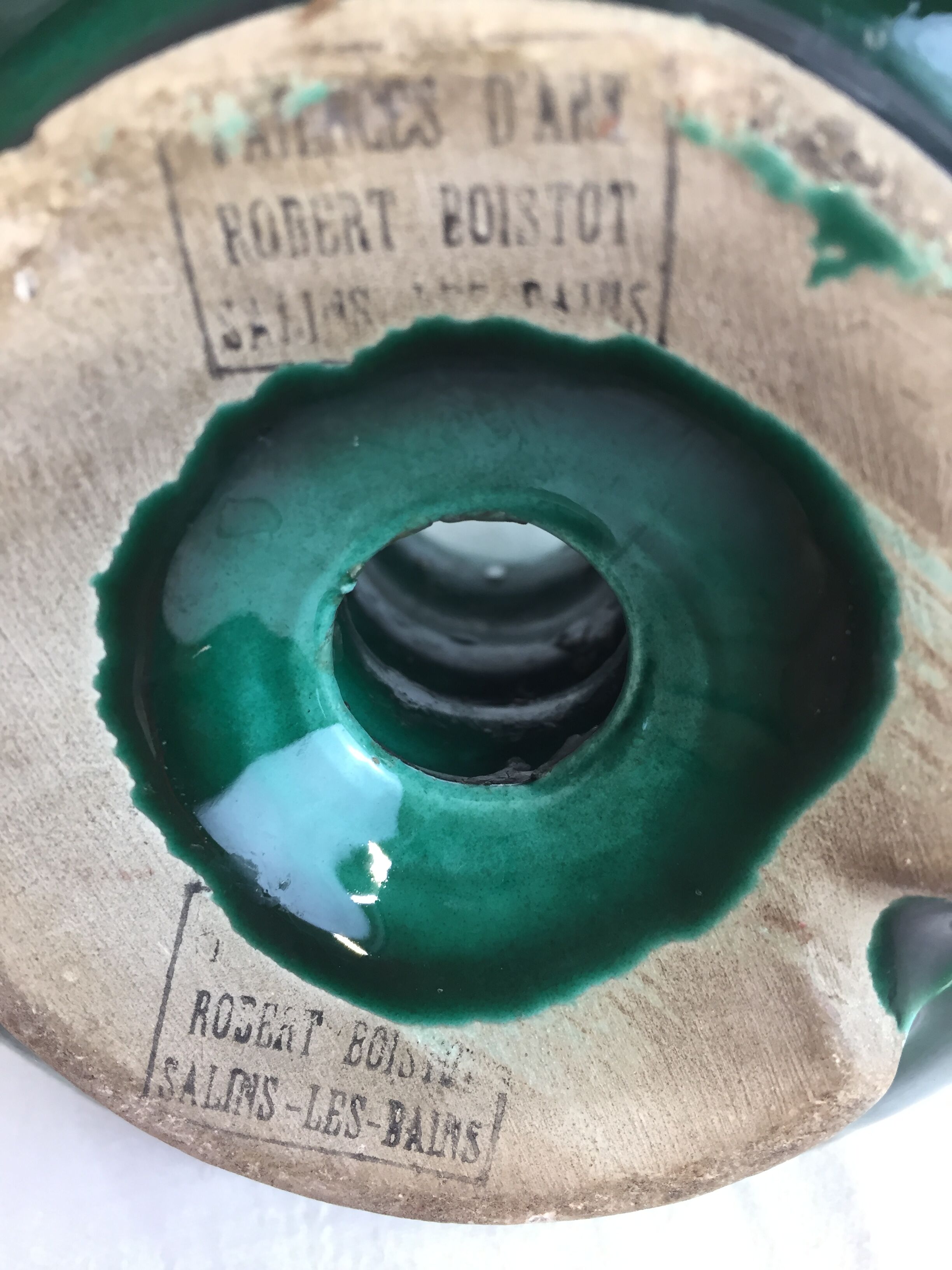 Candlestick or old cellar rack, handcrafted, made in France, Salin