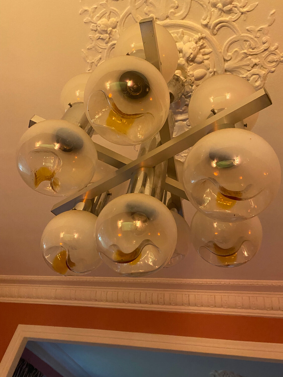 Superb and rare, the other Gaetano Sciolari for Mazzega.