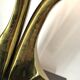 Bronze table lamp by Willy Daro, 1970s