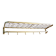 Coat rack style train luggage rack L=101 cm
