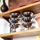 Set of six ice cream cups, Alfra Alessi, Italy, 1950s/70s