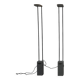 Pair of Skipper floor lamps by Bruno Gecchelin
