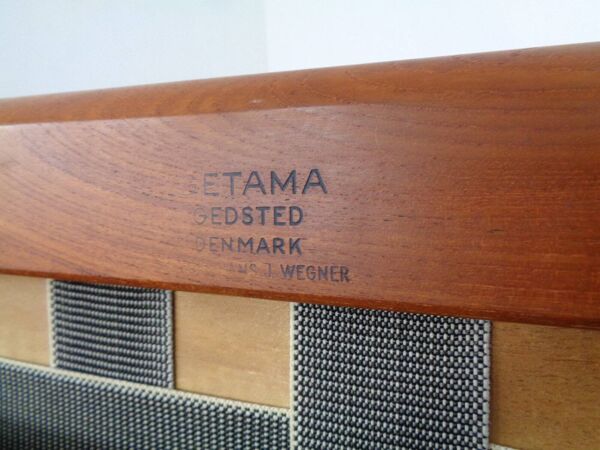 GE 290 Teak 3-Seater Sofa by Hans J. Wegner for Getama, Denmark, 1960s