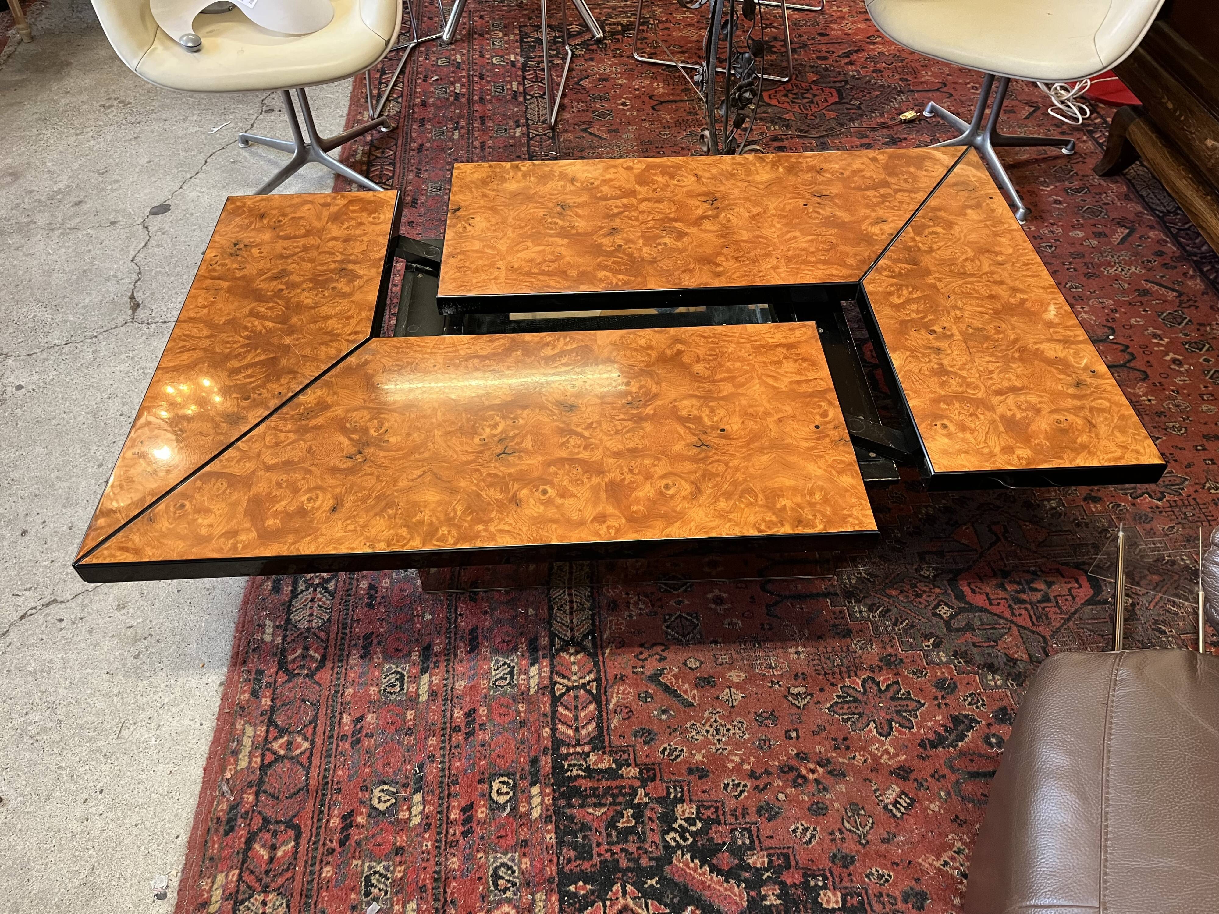 Modular coffee table design Paul Michel 70s/80s