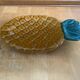 Vintage polychrome ceramic pineapple shaped butter dish vallauris #e