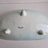 Large ceramic dish signed Ugo for Vallauris