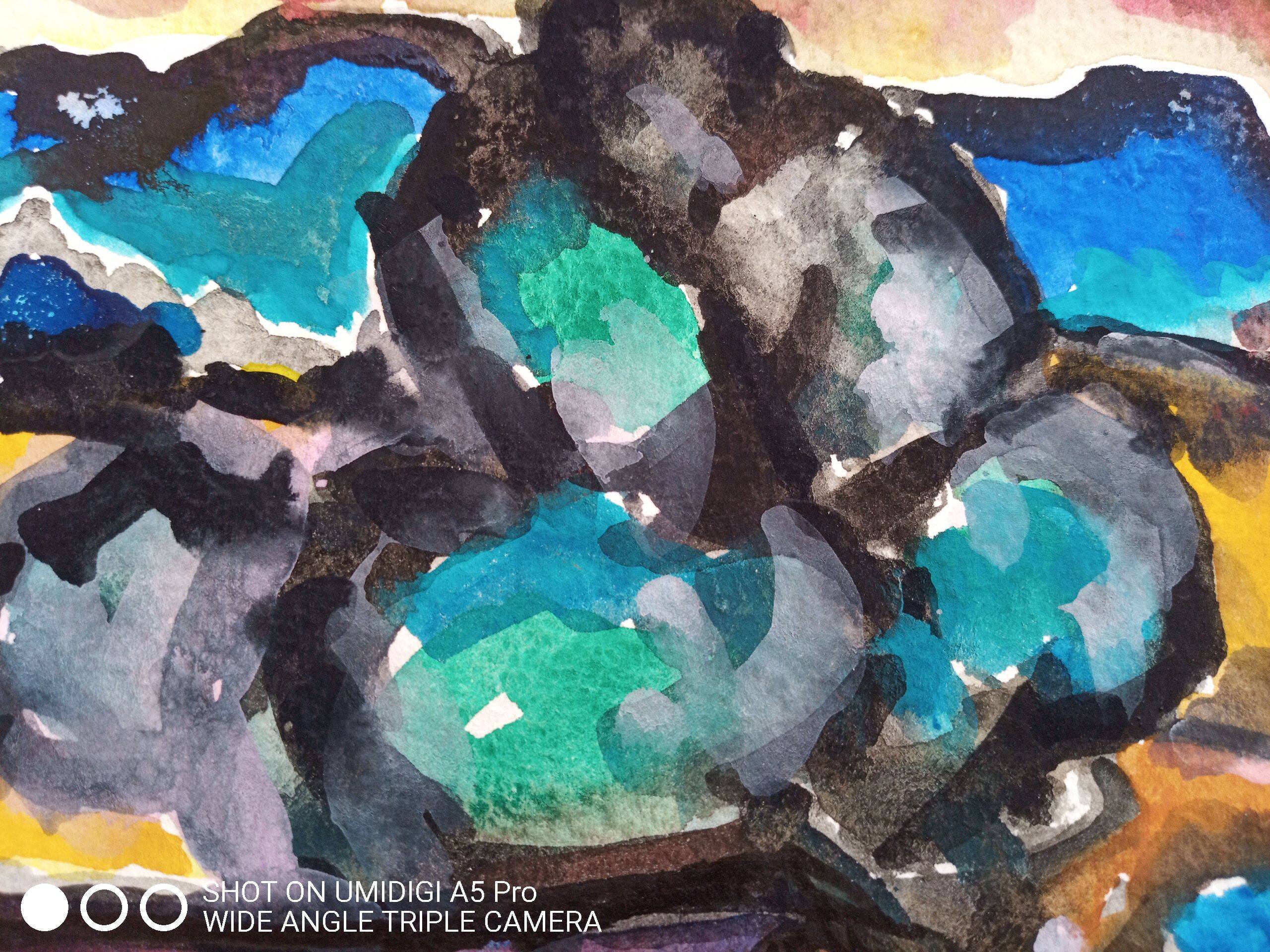 Pierre Lacroux (1909-1993) Gouache on paper 24 x 32 cm - from 1989 - (283)