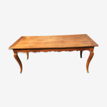 Table de ferme ancienne en merisier