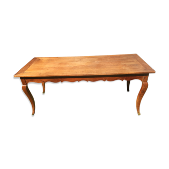Table de ferme ancienne en merisier