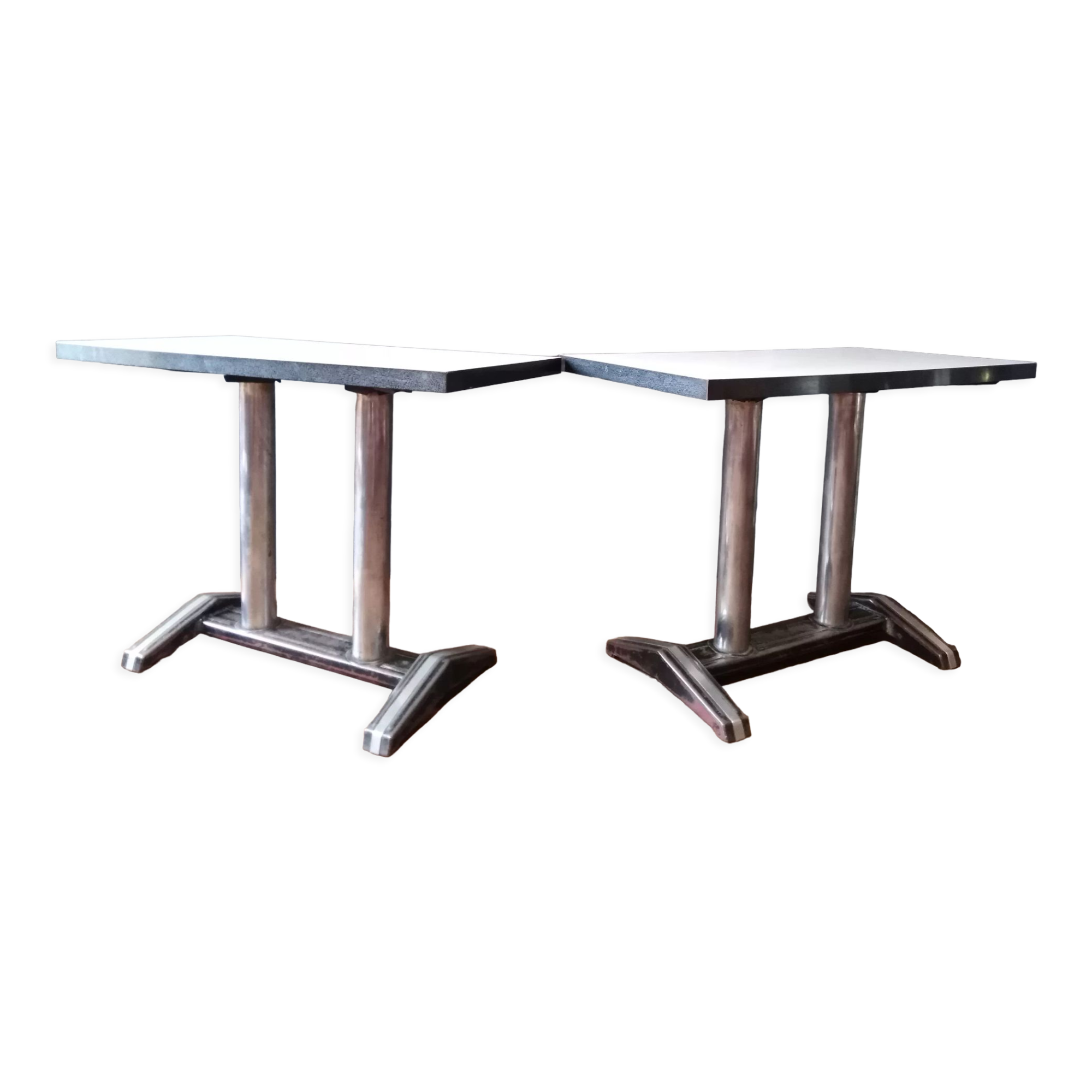 Two bistro tables 1960