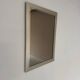 Old Belgo Chrome mirror bronze glass design from the 70s vintage