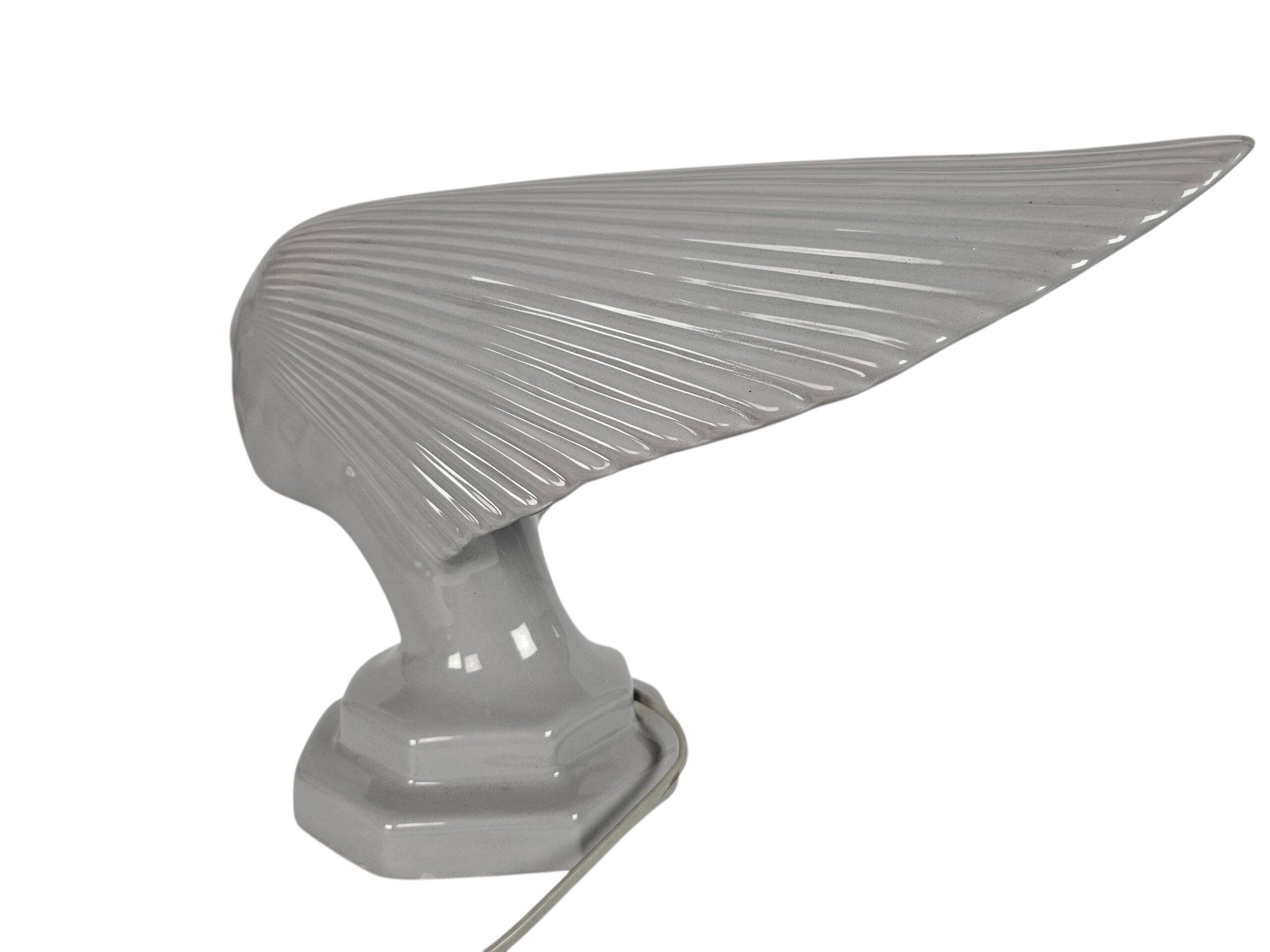 Vintage - Hubert Olivier design - table lamp - ceramic