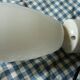 Art Deco style opaline porcelain wall lamp