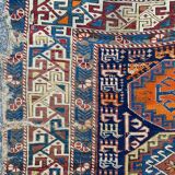 Tapis ancien caucasien chirwan du 19eme siècle 115x176cm