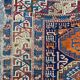 Pretty old Caucasian chirwan carpet of the 19th century  115x176cm