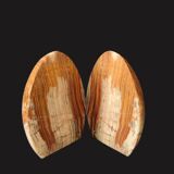 Pair of Onyx Egg-Shaped Bookends