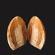 Pair of Onyx Egg-Shaped Bookends