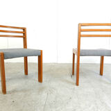 Set of 4 pine wood SG 1200 dining chairs by Cees Braakman, 1970s