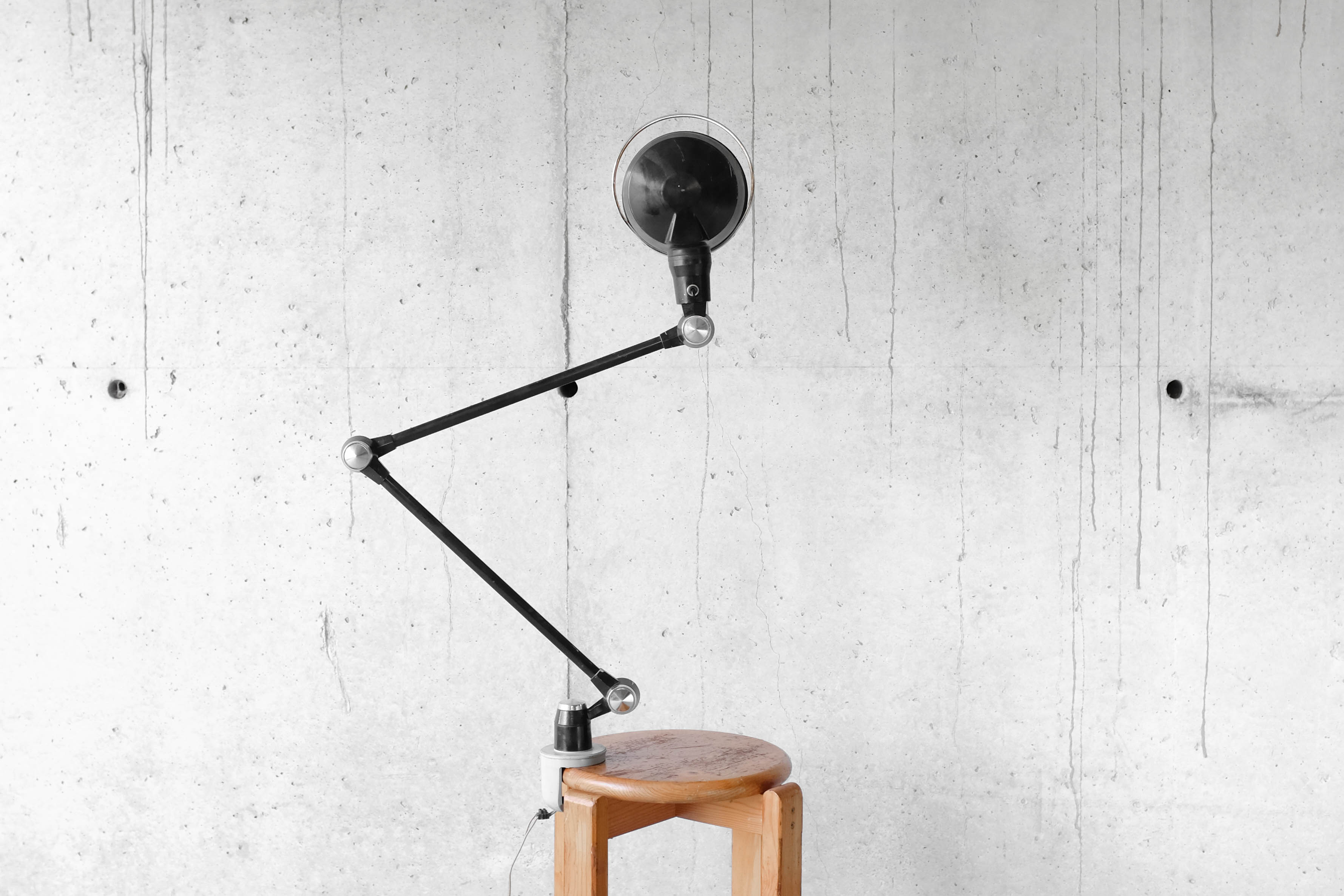 Jielde lamp LAK 2 arms, years 60