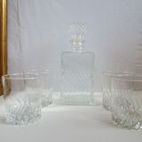 Carafe and whisky glasses service