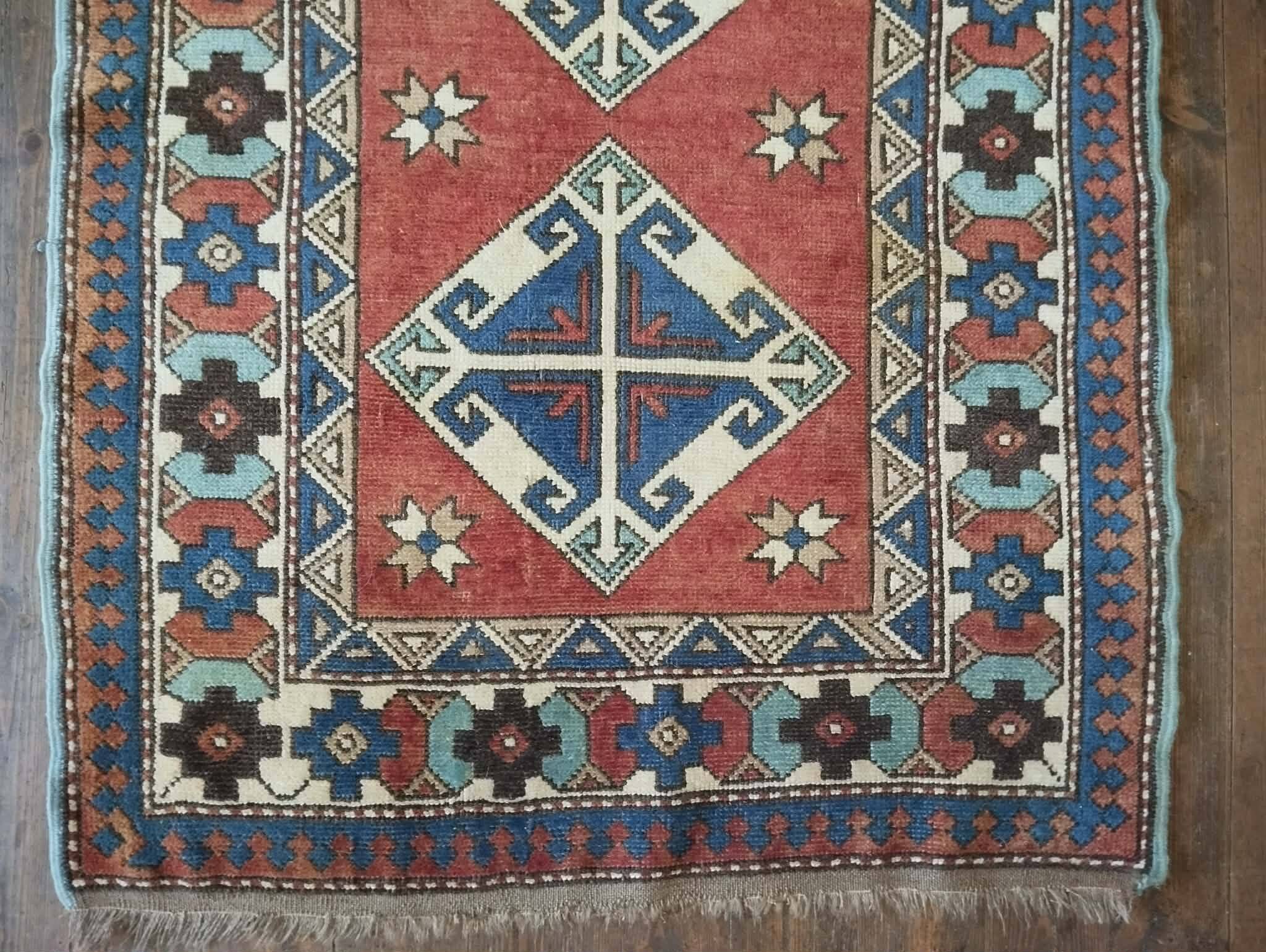 Handmade Anatolian carpet Kars 136x100cm