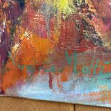 Oil painting on canvas by Virginie Motti Lefevre 2006