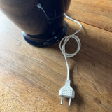 Blue ceramic lamp base