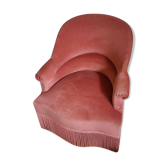 Pink toad armchair