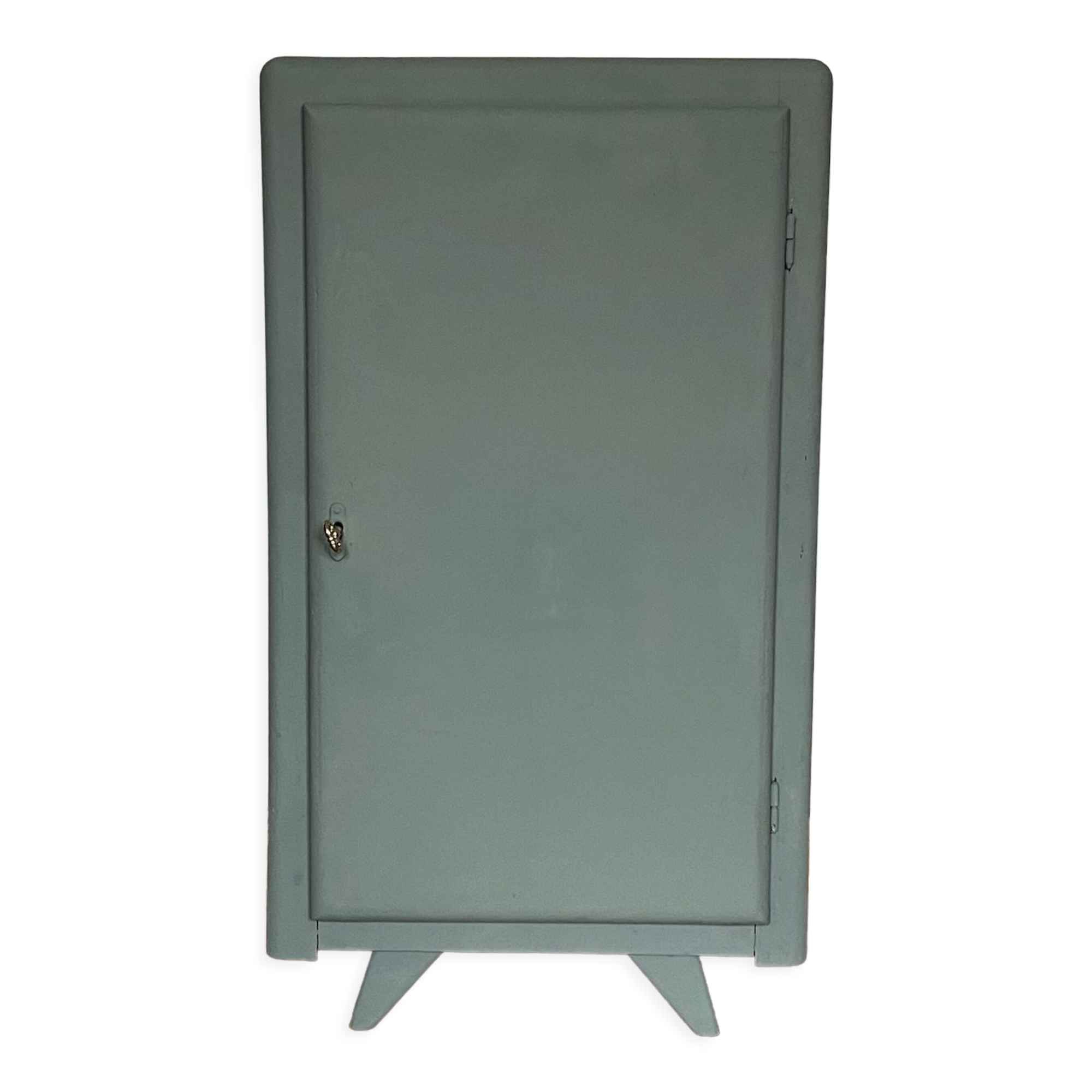 Sideboard feet compass green gray