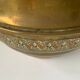 Cache pot en laiton vintage quelsques traces du temps - forme boule - beaucoup de charme