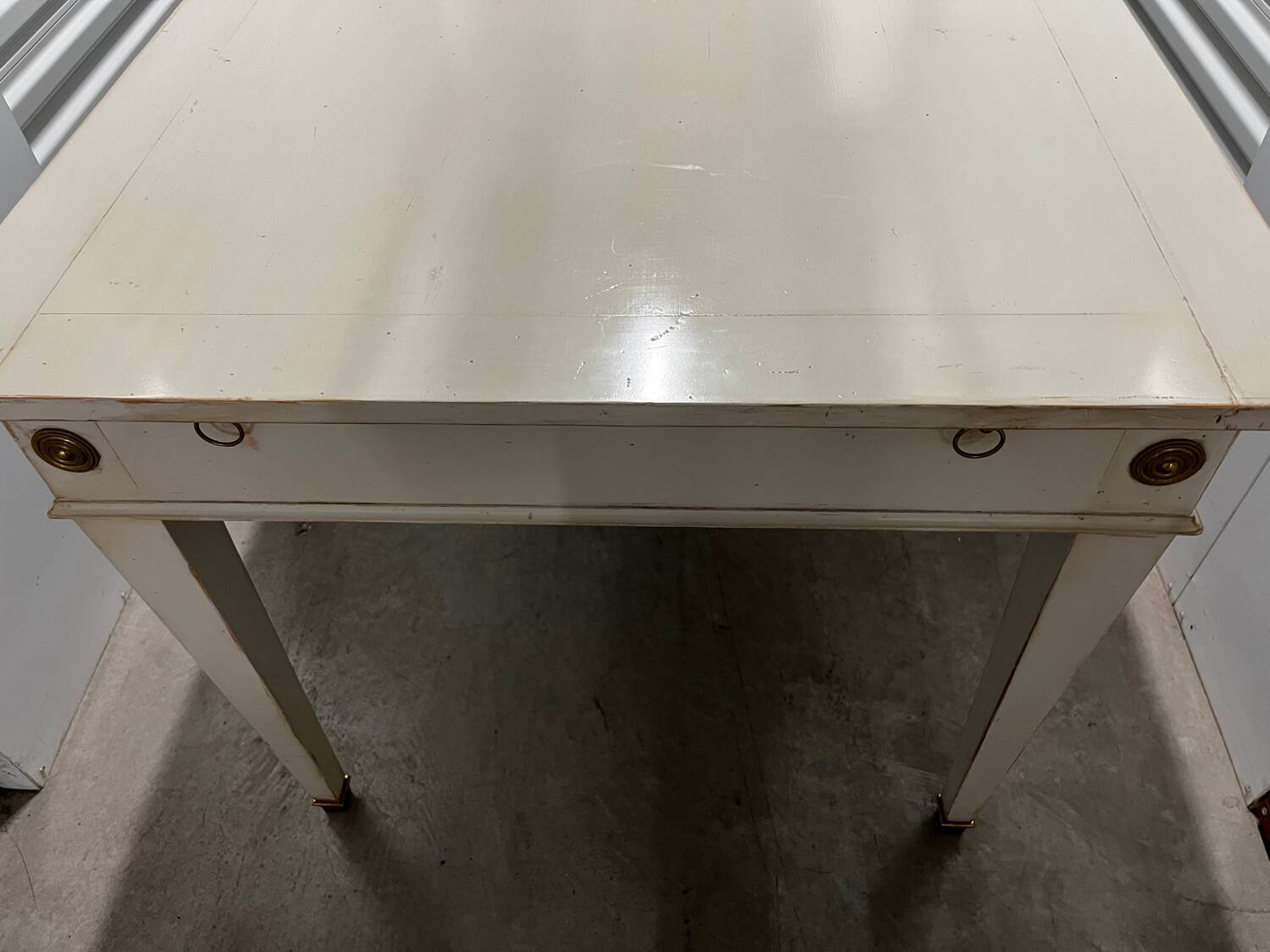 Moissonnier farm table, Louis XVI style