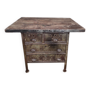 Établi industriel - bois