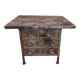 Industrial Workbench | Vintage Metal & Wood Workshop Table